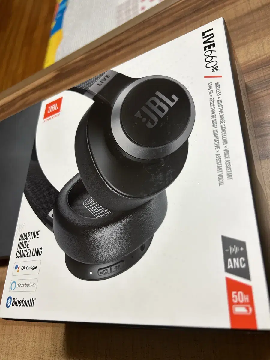 JBL LIVE 660NC 블랙 미개봉 새제품